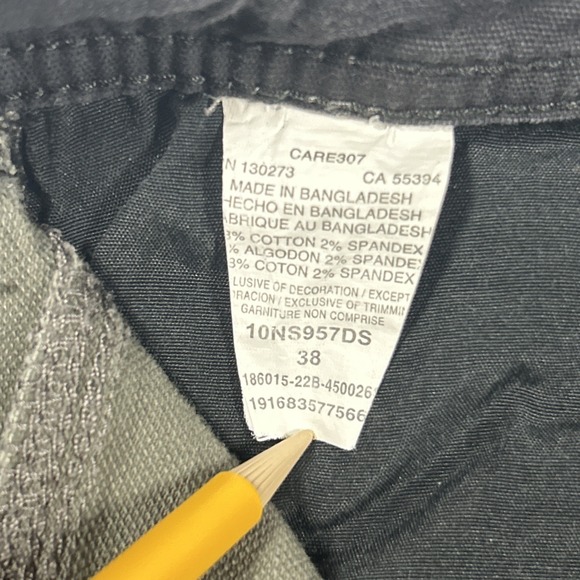 Wrangler ATG Shorts Mens 38Green All Terrain Gear Hiking Utility Stretch - Picture 4 of 5